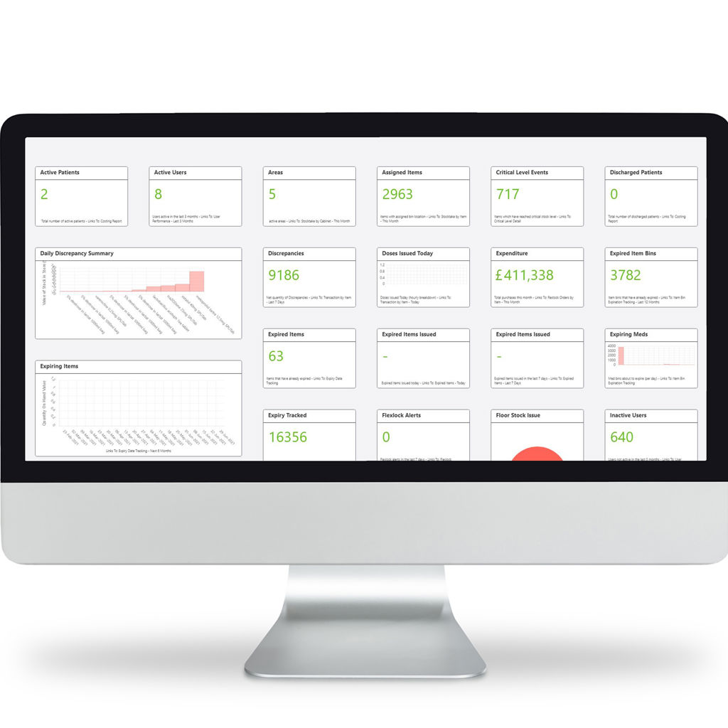 MedXpert opened on a computer