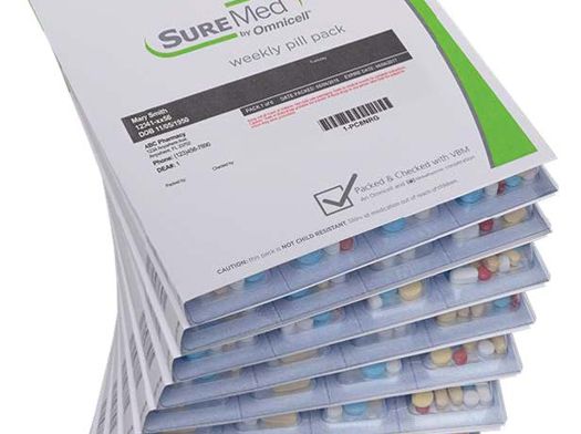 stacked SureMed packs